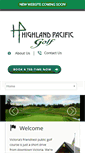 Mobile Screenshot of highlandpacificgolf.com